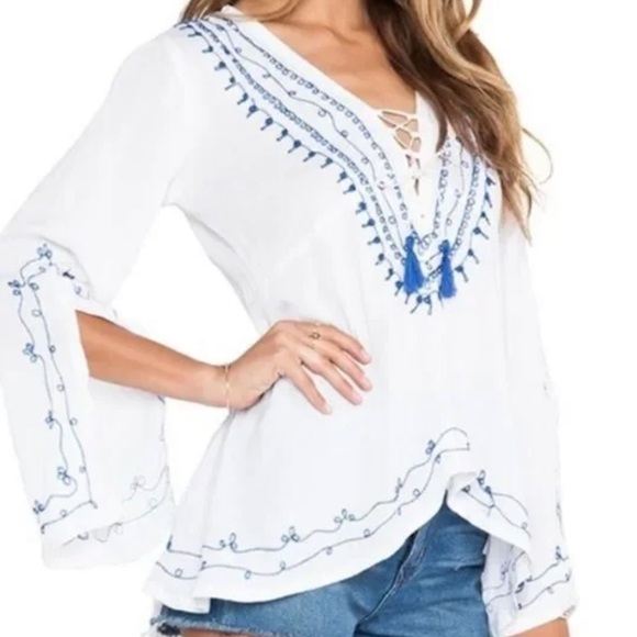 Vintage Havana Tops - Vintage Havana Long Sleeve Blouse